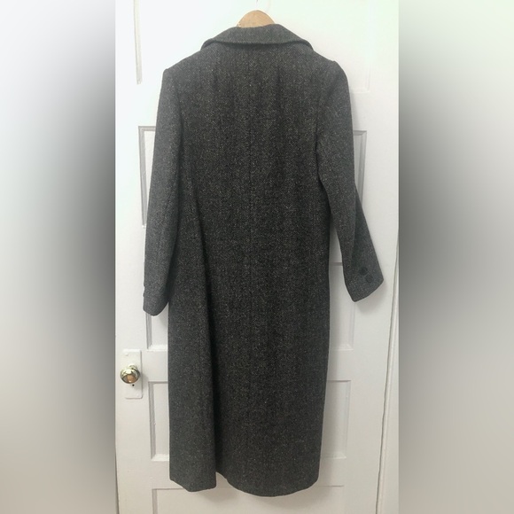 Larry Levine Charcoal Trench Coat - Picture 2 of 3